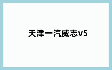 天津一汽威志v5