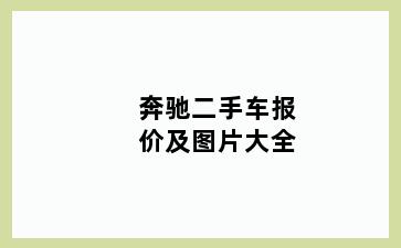 奔驰二手车报价及图片大全