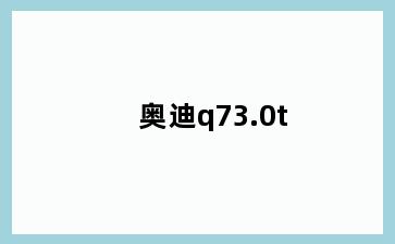 奥迪q73.0t