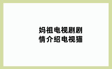妈祖电视剧剧情介绍电视猫