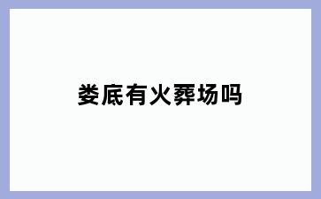 娄底有火葬场吗