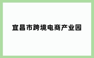 宜昌市跨境电商产业园