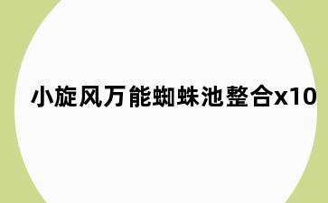 小旋风万能蜘蛛池整合x10