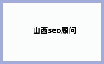 山西seo顾问