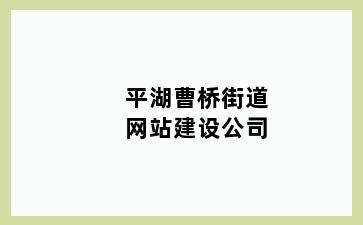 平湖曹桥街道网站建设公司