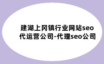 建湖上冈镇行业网站seo代运营公司-代理seo公司
