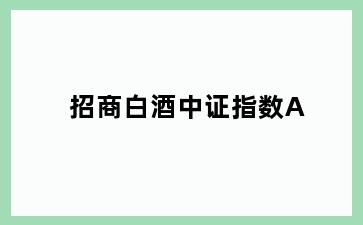招商白酒中证指数A