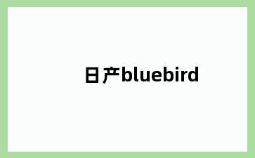 日产bluebird