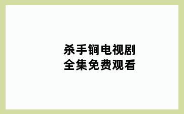杀手锏电视剧全集免费观看