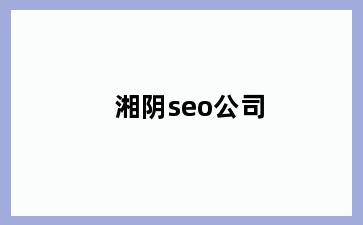 湘阴seo公司