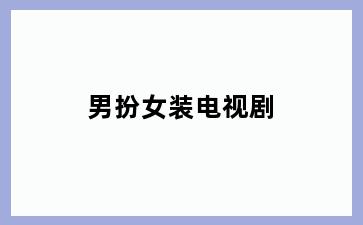 男扮女装电视剧