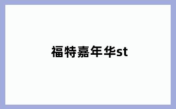 福特嘉年华st
