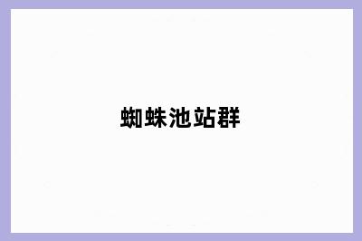 蜘蛛池站群