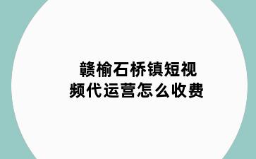 赣榆石桥镇短视频代运营怎么收费