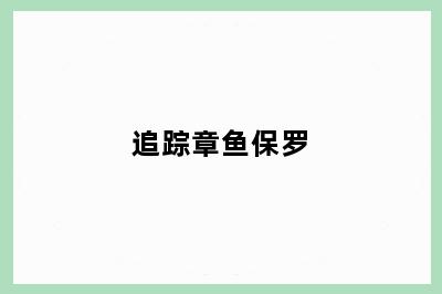 追踪章鱼保罗