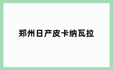 郑州日产皮卡纳瓦拉