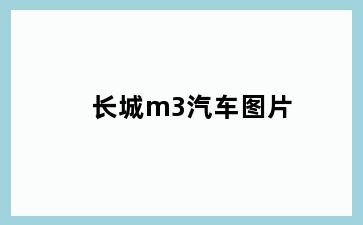 长城m3汽车图片