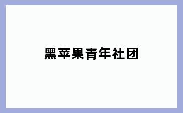 黑苹果青年社团